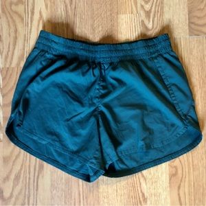Athleta | Teal running shorts
